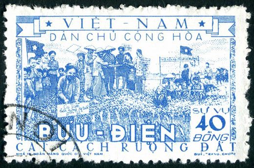 Vietname do Norte - Sem Data - Reforma Agraria - Cai Cach Ruong Dat - 40D