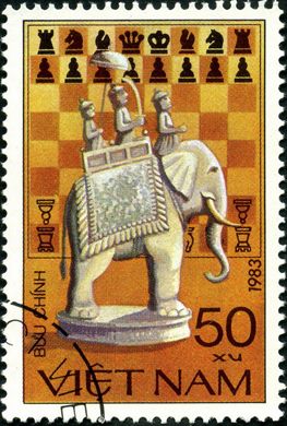 Vietname - 1983 - Xadrez Elefante - 50Xu
