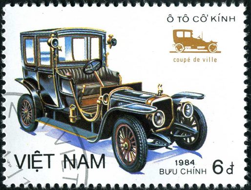 Vietname - 1984 - Automoveis Antigos - Duc - 50xu