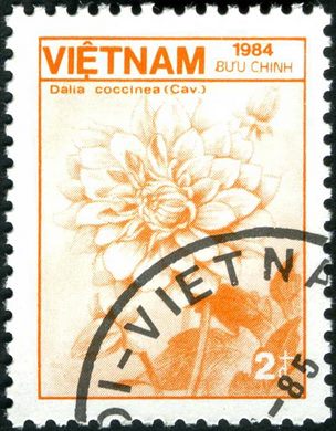 Vietname - 1984 - Flora Dalia coccinea - 2Xu