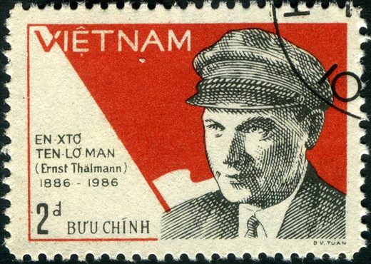 Vietname - 1986 - Centenario Ernst Thalmann - 2D