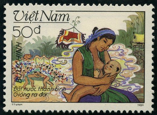 Vietname - 1989 - Lenda Thanh Giong - 50D