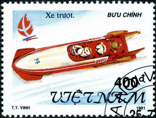 Vietname - 1991 - Albertville 92 - Bobsleigh - 400D