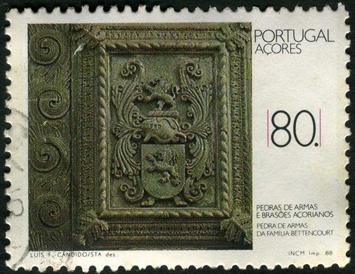 Acores - 1988 - Brasoes - 80Esc