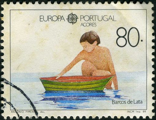 Acores - 1989 - Europa CEPT Barcos de Lata - 80Esc