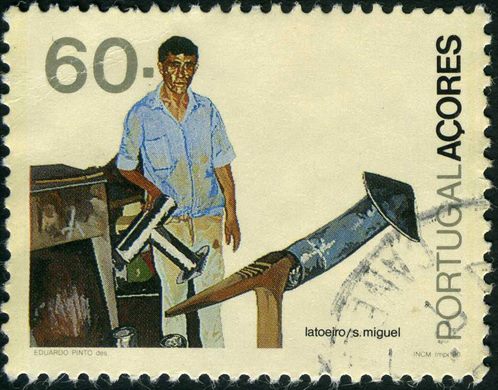 Acores - 1990 - Oficios Tradicionais Latoeiro - 60Esc
