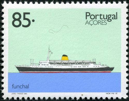Acores - 1992 - Barcos - 85Esc