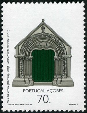 Acores - 1993 - Arquitectura Tempo Descobrimentos - 70Esc