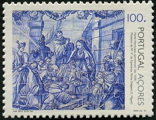 Acores - 1994 - Azulejaria Portuguesa - 100Esc