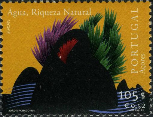 Acores - 2001 - Europa CEPT Agua Riqueza Natural - 105Esc