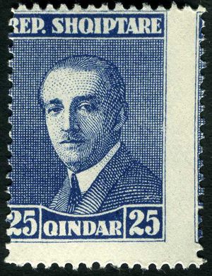 Albania - 1925 - Presidente Zogu - 25Q