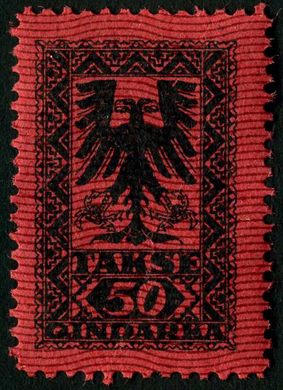 Albania - 1940 - Selos Devedores TAKSE - Aguia Bicefala - 4Q