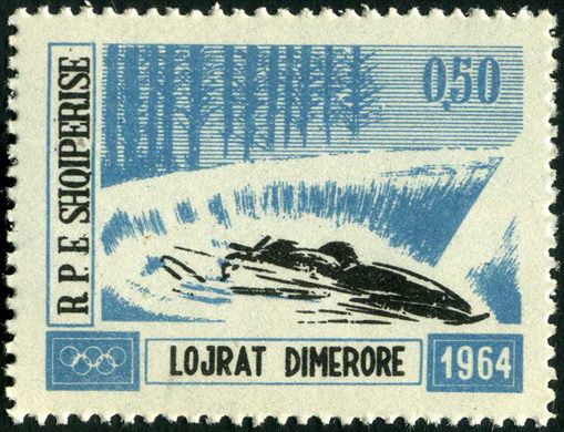 Albania - 1964 - Jogos Olimpicos Inverno Innsbruck - Bobsleigh - 0.50L