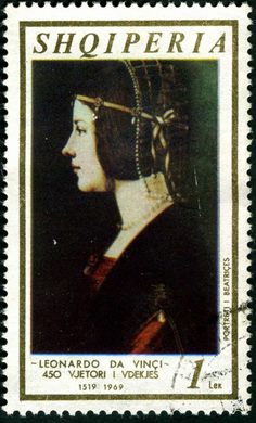 Albania - 1969 - Leonardo da Vinci 450 Anos - Beatrice - 1L