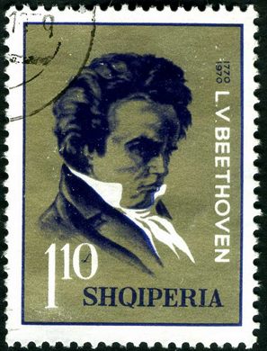 Albania - 1970 - Bicentenario Beethoven - 65Q