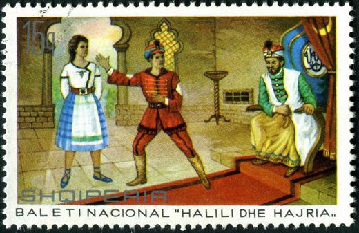 Albania - 1971 - Bale Halili e Hajria - 15Q