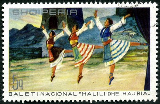 Albania - 1971 - Bale Halili e Hajria - 5Q