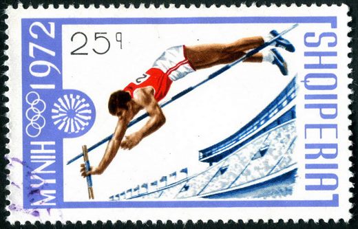 Albania - 1972 - Olimpiadas Munique 72 - Salto a Vara - 25Q