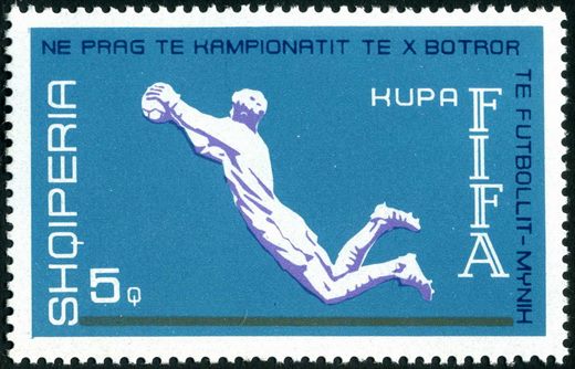 Albania - 1973 - Pre Mundial Futebol Munique - Kupa FIFA - 5Q