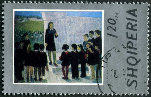 Albania - 1974 - Pinturas Albanesas - Kleo Nini Brezi - 1.2L