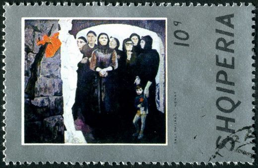 Albania - 1974 - Pinturas Albanesas - Sali Shijaku Nenat - 10Q