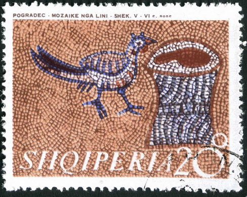 Albania - 1974 - Mosaicos Antigos - Pogradec - 20Q