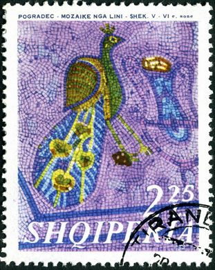 Albania - 1974 - Mosaicos Antigos - Pogradec - 2.25L