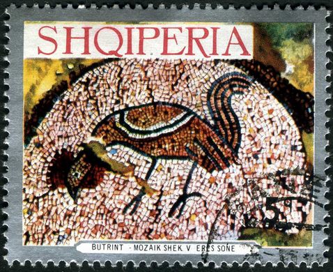 Albania - 1974 - Mosaicos Antigos - Butrint - 5Q