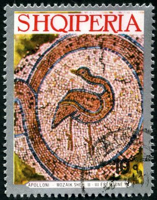 Albania - 1974 - Mosaicos Antigos - Apolonia - 10Q