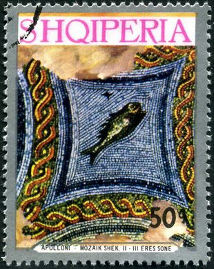 Albania - 1974 - Mosaicos Antigos - Apolonia - 50Q