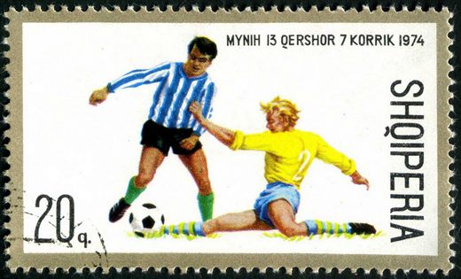 Albania - 1974 - Mundial Futebol Munique - Futebol - 20Q