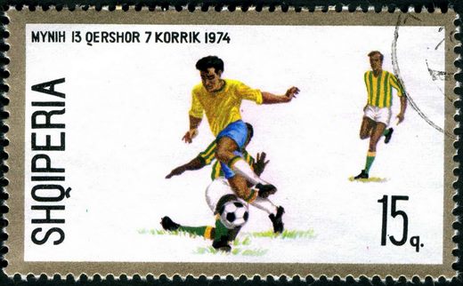 Albania - 1974 - Mundial Futebol Munique - Futebol - 15Q