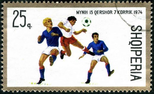 Albania - 1974 - Mundial Futebol Munique - Futebol - 25Q