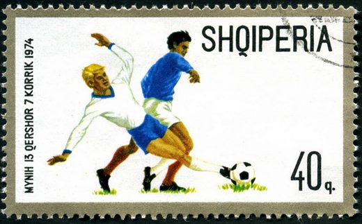 Albania - 1974 - Mundial Futebol Munique - Futebol - 40Q