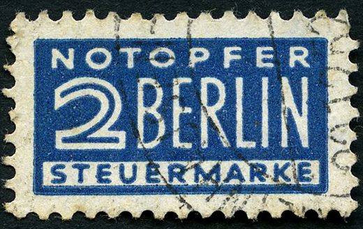 Alemanha (Bizona) - 1948 - Notopfer Berlim - 2Pf