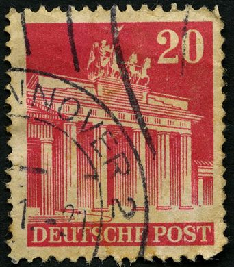 Alemanha (Bizona) - 1948 - Bauten - Brandenburger Tor - 20Pf