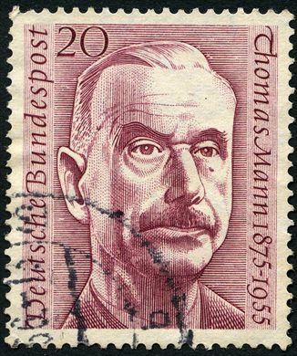 Alemanha Ocidental - 1956 - Thomas Mann - 20Pf