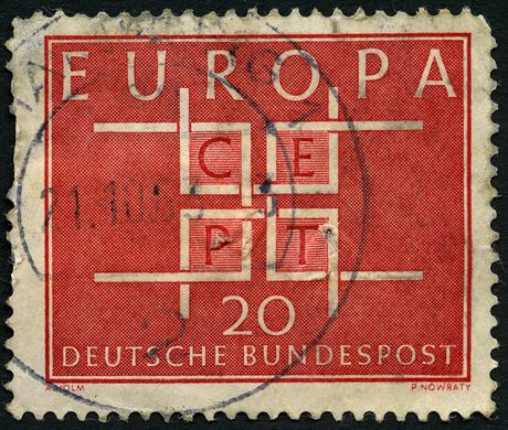 Alemanha Ocidental - 1963 - Europa CEPT - 20Pf