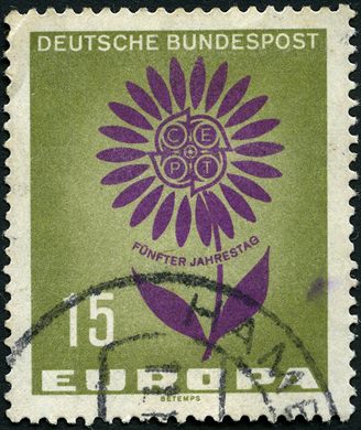 Alemanha Ocidental - 1964 - Europa CEPT - 15Pf