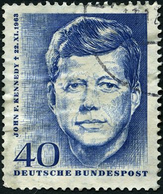 Alemanha Ocidental - 1964 - John F Kennedy - 40Pf