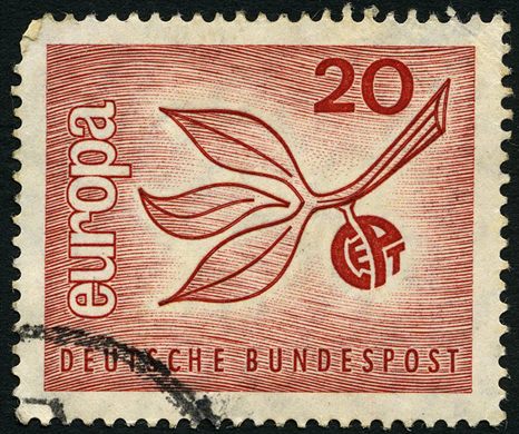 Alemanha Ocidental - 1965 - Europa CEPT - 20Pf