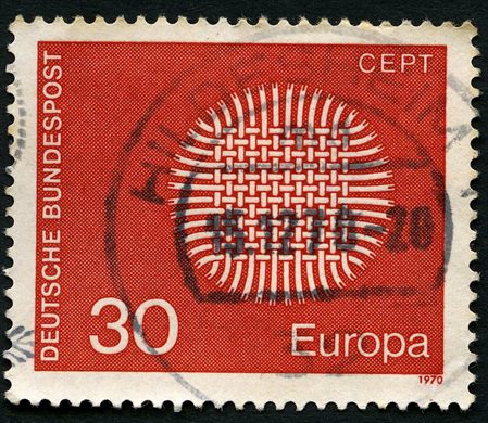Alemanha Ocidental - 1970 - Europa CEPT - 30Pf