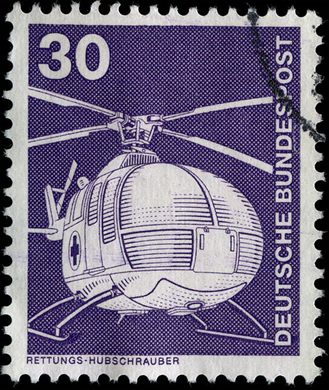 Alemanha Ocidental - 1975 - Industria e Tecnica - 30Pf