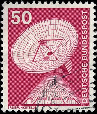 Alemanha Ocidental - 1975 - Industria e Tecnica - 50Pf