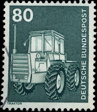Alemanha Ocidental - 1975 - Industria e Tecnica - 80Pf