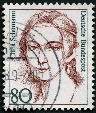 Alemanha Ocidental - 1986 - Mulheres da Historia Alema - 80Pf