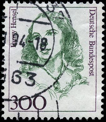 Alemanha Ocidental - 1989 - Mulheres da Historia Alema - 300Pf