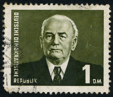 Alemanha Oriental - 1953 - Presidente Wilhelm Pieck - 1DM