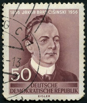 Alemanha Oriental - 1956 - Jakub Bart-Cisinski - 50Pf