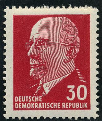 Alemanha Oriental - 1963 - Staatsratsvorsitzender Walter Ulbricht - 30Pf